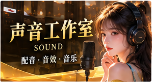有声故事馆主题视觉